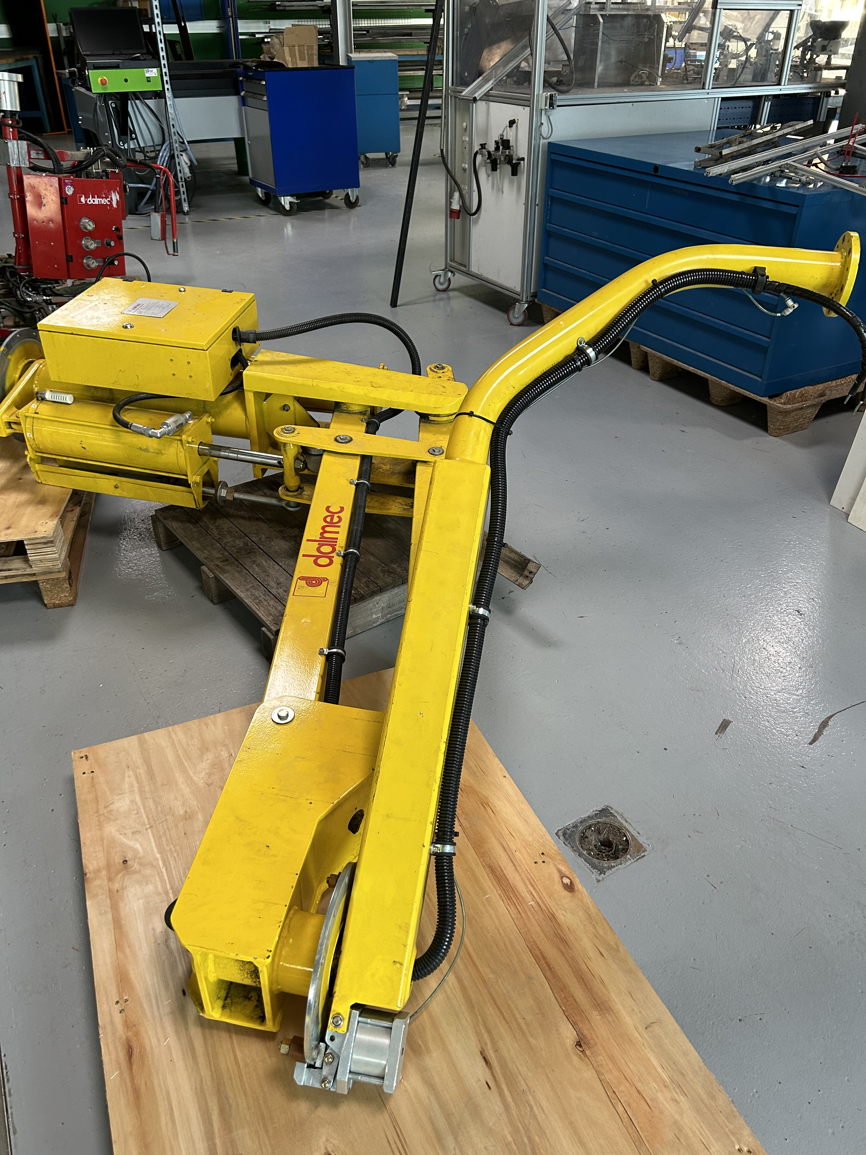 Schéma pneumatique du bras